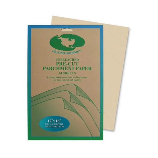 Unbleached Parchment Paper Pre-Cut Sheets