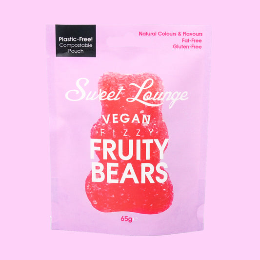 Vegan Fizzy Bears (Plastic-free) 65g