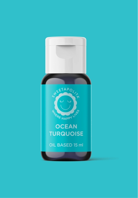 Oil Based Food Color -- Ocean Turquoise