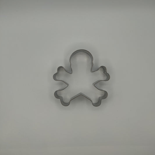 Jolly Roger Skull and Crossbones Cookie Cutter (3 1/2")