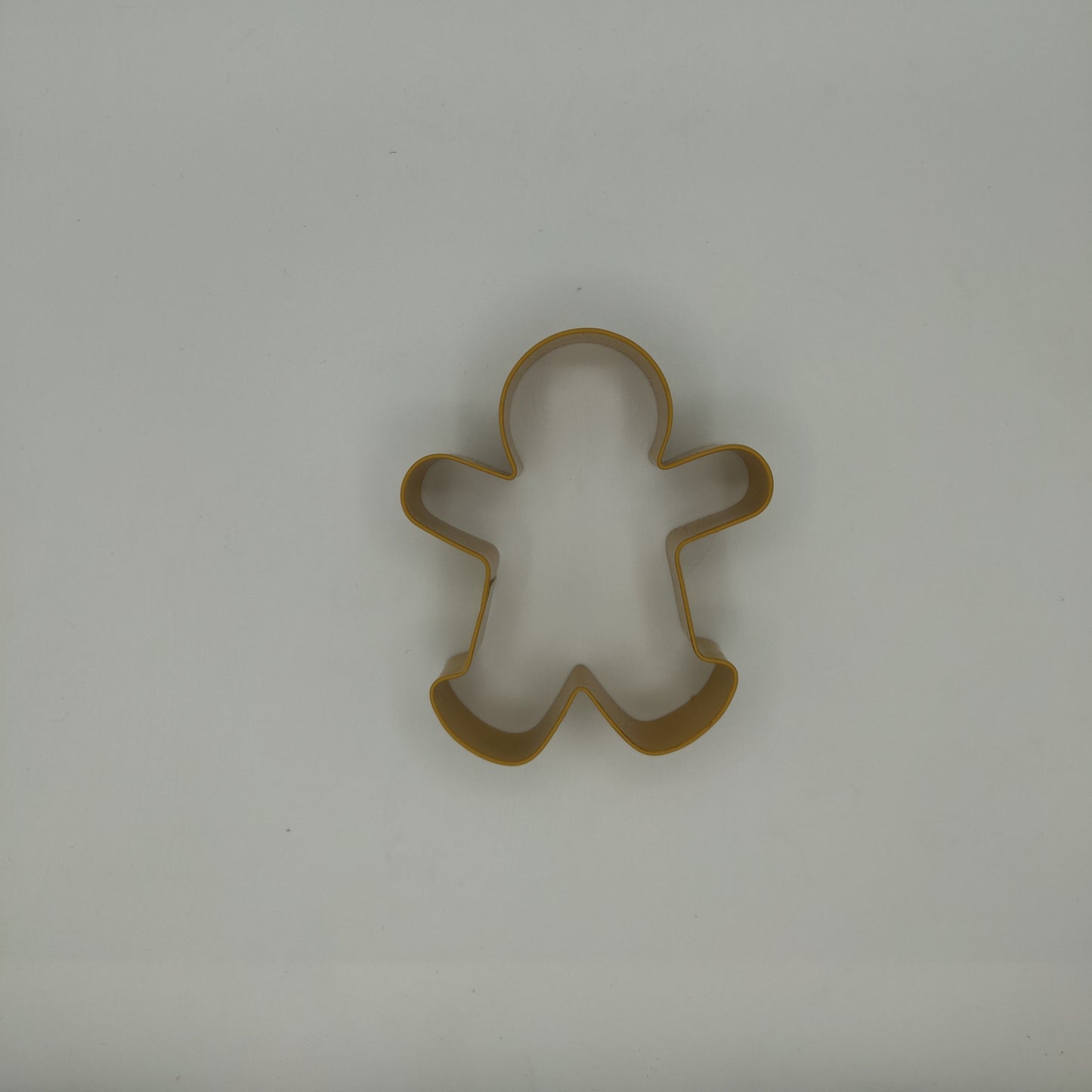 Tan Coated Gingerbread Person Cookie Cutter (3 1/2")