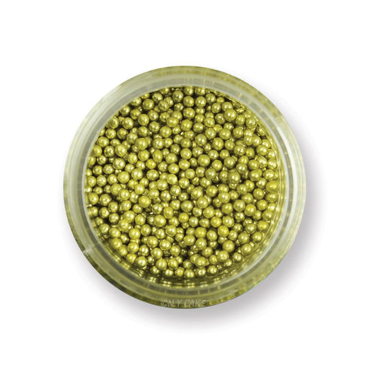Green 6mm Edible Pearls – Acorn Cake Supply