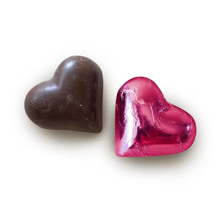 Chocolate Heart Pouches