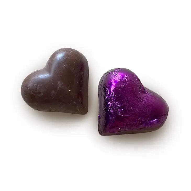 Chocolate Heart Pouches