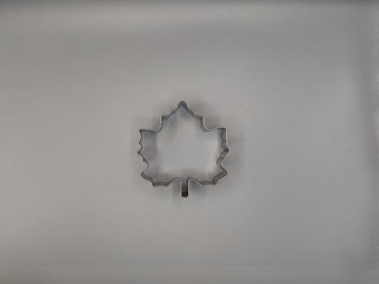 Small Maple Leaf Cookie Cutter (3")